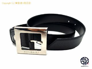 ブルガリ BVLGARI ブルガリ スクエアバックル ベルト ウエスト最大約73cm 【 TM2303073 】の基本紹介画像