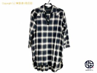 ルシアンペラフィネ lucien pellat-finet ルシアンペラフィネ チェック 長袖 チュニック ワンピース レディース 服 サイズS アパレル 【 TM2303096 】の基本紹介画像