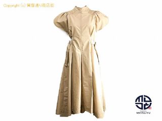 フィリップリム PHILLIP LIM フィリップリム ボックスプリーツフレアドレス S222-9251LCE ベージュ 【 TM2304112 】の基本紹介画像