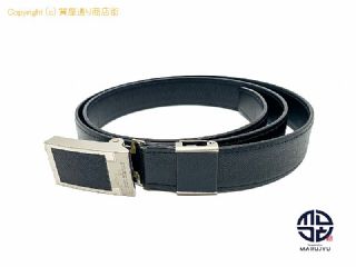 バーバリー BURBERRY バーバリー 黒 ブラック レザー ベルト 【 TM2304117 】の基本紹介画像