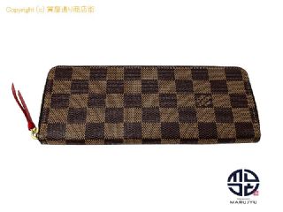 ルイ ヴィトン ダミエ LOUIS VUITTON ルイヴィトン ダミエ スリーズ ポルトフォイユクレマンス 長財布 サイフ N60534 【 TM2304154 】の基本紹介画像