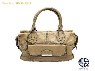 トッズ TODS トッズ レザー ハンドバック 【 TM2304157 】の基本紹介画像