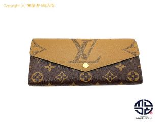 ルイ ヴィトン モノグラム リバース LOUIS VUITTON ルイヴィトン モノグラム ジャイアント リバース ポルトフォイユサラ 長財布 サイフ M80726 【 TM2305002 】の基本紹介画像
