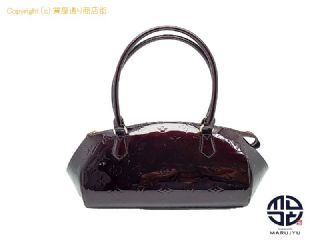 ルイ ヴィトン ヴェルニ LOUIS VUITTON ルイヴィトン ヴェルニ アマラント シャーウッドPM ハンドバック M91493 トートバック 【 TM2305004 】の基本紹介画像