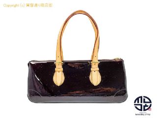 ルイ ヴィトン ヴェルニ LOUIS VUITTON ルイヴィトン ヴェルニ アマラント ローズウッド アヴェニュー ショルダーバック M93510 ハンドバック 【 TM2305005 】の基本紹介画像