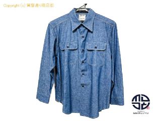 マディソンブルー MADISONBLUE マディソンブルー デニム風 シャツ 長袖 MB999-5707 【 TM2305033 】の基本紹介画像