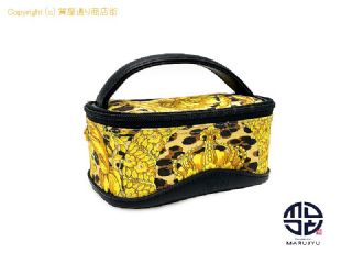 ベルサーチ GIANNI VERSACE ベルサーチ ヴェルサーチ レオパード ミニ バニティバック ポーチ ミニバック 小物入れ 【 TM2305042 】の基本紹介画像