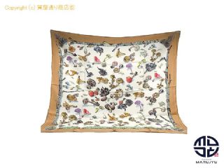 エルメス HERMES エルメス キノコ柄 マッシュルーム シルク スカーフ カレ90 アパレル 【 TM2305047 】の基本紹介画像