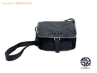 プラダ PRADA プラダ 黒ナイロン ショルダーバック 【 TM2305051 】の基本紹介画像