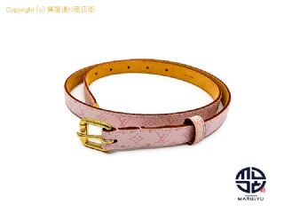 ルイ ヴィトン LOUIS VUITTON ルイヴィトン モノグラムチェリー ピンク レディース ベルト M9273Y アパレル 【 TM2305054 】の基本紹介画像