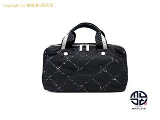 シャネル CHANEL シャネル 旧ニュートラベルライン 黒 ブラック ハンドバック ミニボストンバック 【 TM2305073 】の基本紹介画像