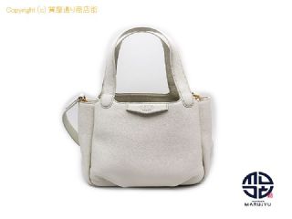 ココセリュックスゴールド COCOCELUX GOLD ココセリュックスゴールド ホワイト 2WAY トートバック ショルダーバック コインケース付 205DA0452 【 TM2305078 】の基本紹介画像