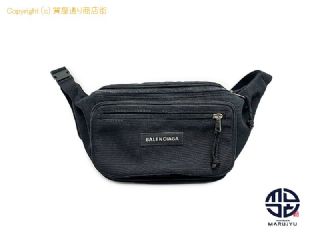 バレンシアガ BALENCIAGA バレンシアガ ブラック ウエストバック ボディバック ショルダーバック 482389 【 TM2305083 】の基本紹介画像