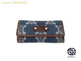セリーヌ CELINE  セリーヌ マカダム デニム キーケース4連 【 TM2305102 】の基本紹介画像