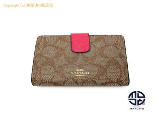 コーチ COACH コーチ シグネチャー 2つ折り財布 サイフ 【 TM2305107 】の基本紹介画像