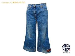グッチ GUCCI グッチ ウォッシュド デニム フレアパンツ 624217 サイズ24 レディース 服 アパレル 【 TM2305126 】の基本紹介画像