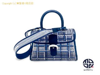 デルヴォー DELVAUX デルヴォー ラバー ドリーマー ブリヨンMM 2WAYショルダーバック ハンドバック ギンガムチェック 【 TM2306004 】の基本紹介画像