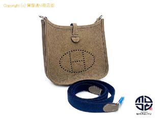 エルメス エヴリン(エブリン) HERMES エルメス トリヨンクレマンス エブリンTPM エヴリン アマゾン ショルダーバック エトープ エトゥープ D刻印 【 TM2306006 】の基本紹介画像