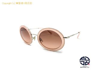 ミュウミュウ MIUMIU miumiu ミュウミュウ ラウンド型 サングラス MU59US アパレル 【 TM2306061 】の基本紹介画像
