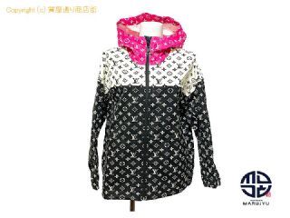 ルイ ヴィトン LOUIS VUITTON ルイヴィトン FNOW04 モノグラム柄 ノワール ジャケット パーカー フーディー 長袖 アパレル サイズ36 【 TM2306075 】の基本紹介画像