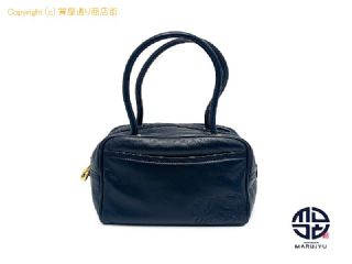 ロエベ LOEWE ロエベ ナッパレザー ネイビー ミニハンドバック 【 TM2306085 】の基本紹介画像