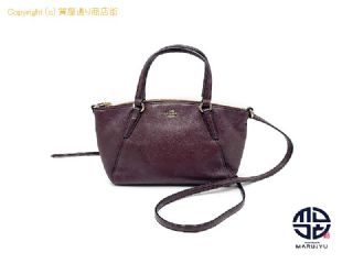 コーチ COACH コーチ ミニ ショルダーバック F57563 【 TM2306089 】の基本紹介画像