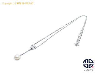 田崎真珠 TASAKI 田崎 タサキ SV925 シルバー アコヤパール 真珠 ダイヤ入り ペンダント ネックレス アクセサリー ※NOEVIRオリジナル 【 TM2306034 】の基本紹介画像