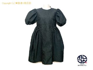 セシリーバンセン CECILIE BAHNSEN セシリーバンセン 黒 パフスリーブドレス 2.22RTW10041 FONDA レディース 服 スカート アパレル サイズ8 【 TM2306126 】の基本紹介画像