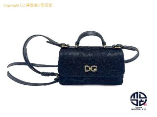 ドルチェアンドガッパーナ DOLCE&GABBANA ドルチェアンドガッバーナ レース ロゴ ミニショルダーバック キッズ ミニバック 【 TM2306135 】の基本紹介画像