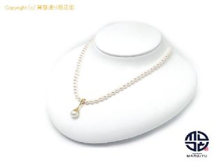 田崎真珠 TASAKI 田崎 タサキ K18 18金イエローゴールド アコヤパール (NC:淡水パール) 真珠 ネックレス アクセサリー ※NC田崎刻印無し 【 TM2306113 】の基本紹介画像