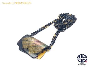 K18 18金イエローゴールド べっ甲 鼈甲 ネックレス 約60cm アクセサリー 作家刻印有り 【 TM2306112 】の基本紹介画像