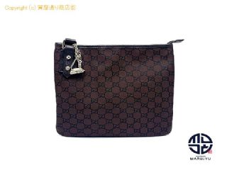 グッチ GUCCI グッチ GG柄 茶 ショルダーバック 268620 チャーム付き 【 TM2306137 】の基本紹介画像