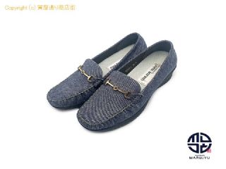 クロール バリエ COULEUR VARIE by BATH CRAFT クロール バリエ ローファー デニム 078254 サイズ24.0cm 3E レディース 靴 クツ アパレル 【 TM2306143 】の基本紹介画像