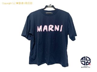 マルニ MARNI マルニ ロゴ Tシャツ THJET49EPH 半袖 サイズ38 レディース 服 アパレル 【 TM2307006 】の基本紹介画像