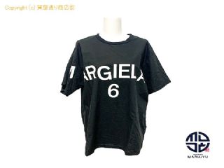 マルジェラ MM6メゾン マルジェラ エムエムシックスメゾンマルジェラ カットソー ロゴ Tシャツ S52NC0280 S47294 半袖 服 アパレル サイズ40 【 TM2307009 】の基本紹介画像