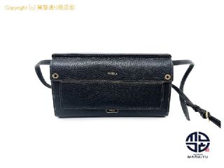 フルラ FURLA フルラ 黒 ブラック ショルダーウォレット ショルダーバック 【 TM2307013 】の基本紹介画像