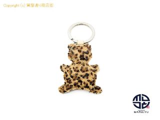 ボッテガヴェネタ BOTTEGA VENETA ボッテガヴェネタ クマ ヒョウ柄 キーリング キーホルダー ※ポスト投稿でのご発送になります。 【 TM2307035 】の基本紹介画像