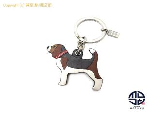 コーチ COACH コーチ 犬 ビーグル キーリング キーホルダー ※ポスト投稿でのご発送になります。 【 TM2307031 】の基本紹介画像