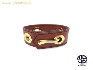 トッズ TODS トッズ 茶 ブレスレット バングル アクセサリー 【 TM2307030 】の基本紹介画像