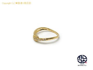 ヴァンドーム青山/VA VendomeAoyama VA ヴァンドーム青山 K18 18金イエローゴールド ダイヤ リング 指輪 約11号 アクセサリー 【 TM2307040 】の基本紹介画像