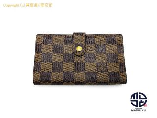 ルイ ヴィトン ダミエ LOUIS VUITTON ルイヴィトン ダミエ ポルト モネ・ビエ ヴィエノワ N61664 がま口財布 サイフ 【 TM2307068 】の基本紹介画像