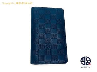 ルイ ヴィトン ダミエアンフィニ LOUIS VUITTON ルイヴィトン ダミエアンフィニ ポルトフォイユブラザ N63319 長財布 サイフ 【 TM2307069 】の基本紹介画像