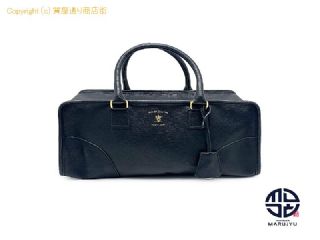 ADMJ ADMJ エーディーエムジェイ 黒 ボストン型 ハンドバック 【 TM2307104 】の基本紹介画像