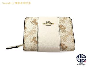 コーチ COACH コーチ PVC 2つ折り財布 サイフ 【 TM2307107 】の基本紹介画像