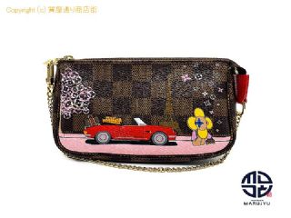 ルイ ヴィトン モノグラム LOUIS VUITTON ルイヴィトン ダミエ ヴィヴィエンヌ ミニポシェット・アクセソワール N60259 小物入れ 【 TM2307109 】の基本紹介画像