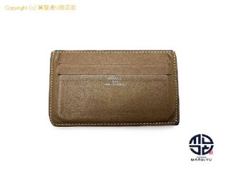エルメス HERMES エルメス シチズンツイル シルクイン カードケース 名刺入れ □P刻印 【 TM2307117 】の基本紹介画像