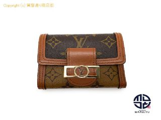 ルイ ヴィトン モノグラム リバース LOUIS VUITTON ルイヴィトン モノグラムリバース ポルトフォイユ ドーフィーヌ コンパクト M68725 サイフ 財布 【 TM2308039 】の基本紹介画像