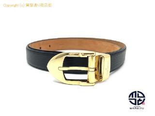 ルイ ヴィトン LOUIS VUITTON ルイヴィトン エピ ノワール 黒 ゴールド金具 サンチュールクラシック ベルト アパレル 【 TM2308056 】の基本紹介画像