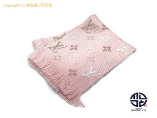 ルイ ヴィトン LOUIS VUITTON ルイヴィトン エシャルプ ロゴマニア マフラー ピンク系 M73057 アパレル 【 TM2308087 】の基本紹介画像