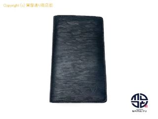 ルイ ヴィトン エピ LOUIS VUITTON ルイヴィトン エピ ノワール ポルトフォイユ ブラザ 2つ折り財布 M60622 サイフ 【 TM2309021 】の基本紹介画像